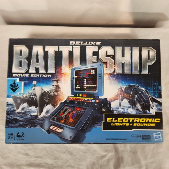 Deluxe Battleship Movie Edition Hasbro 2011 Electronic Works With Instructions - Picture 5 of 10